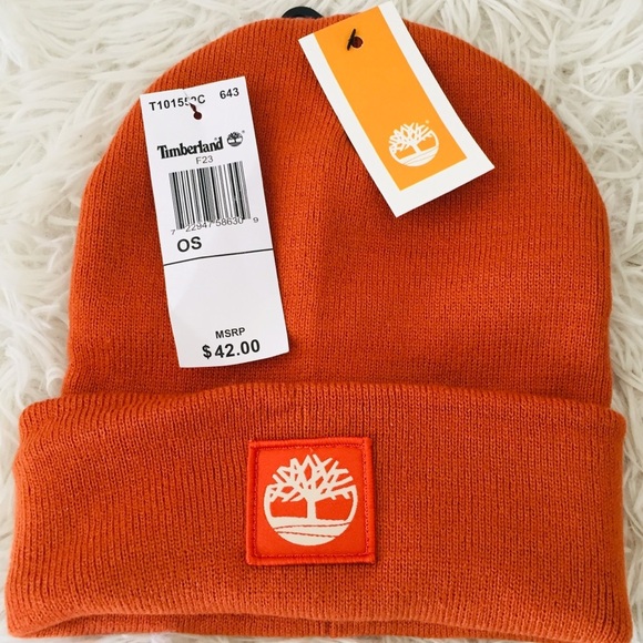 Timberland Unisex Ribbed Beanie